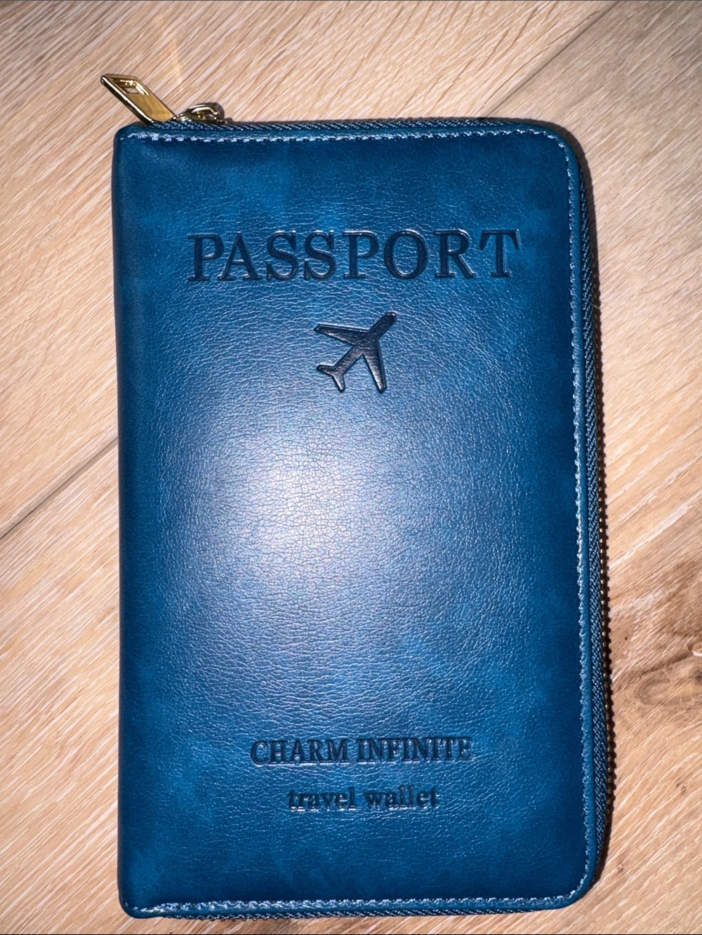 PASSPORT WALLET, HOLDER, CHARM INFINITE TRAVEL WALLET NEW